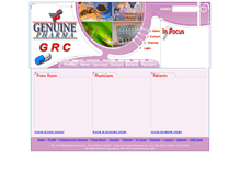 Tablet Screenshot of genuinepharma.com
